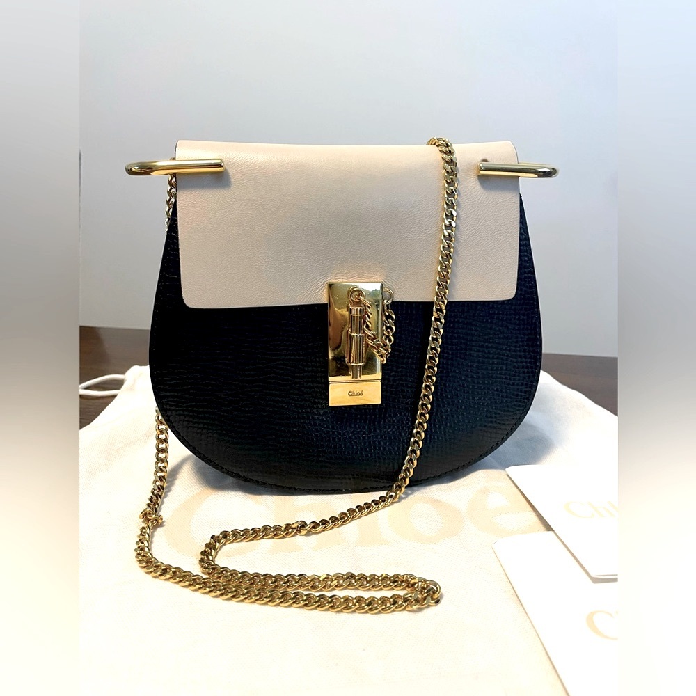 Like new authentic Chloe Drew 2 toned Bag